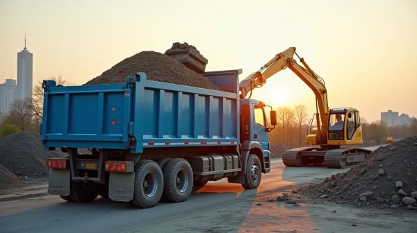 Optimiser votre chantier avec une location de camion benne